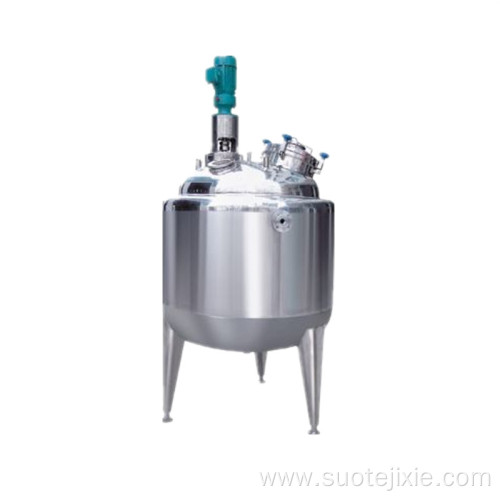 Magnetic blending dispensing tank